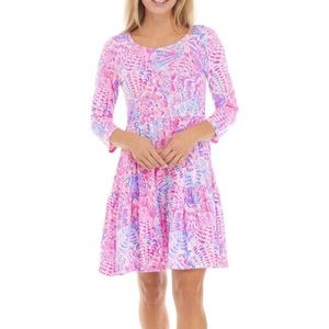 NWT Lilly Pulitzer Geanna Dress. XXL Sea you soon